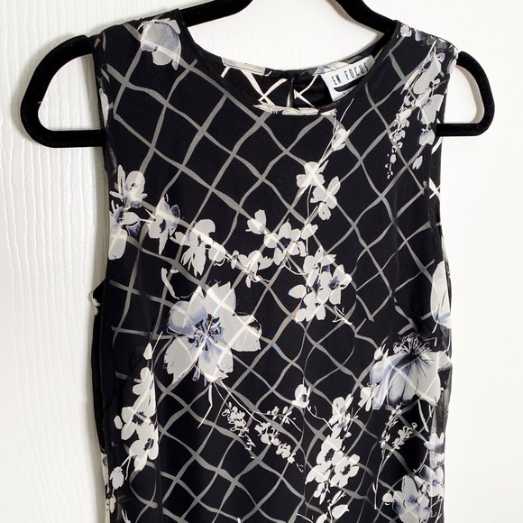 EnFocus Studio Double Layered Floral Maxi Dress - Picture 3 of 6